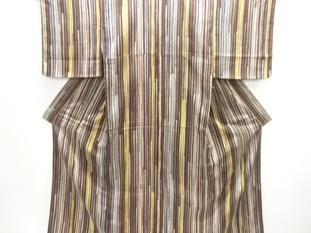 JAPANESE KIMONO / KOMON / COLOR STRIPES